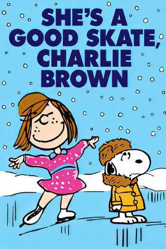 She's a Good Skate, Charlie Brown afişi