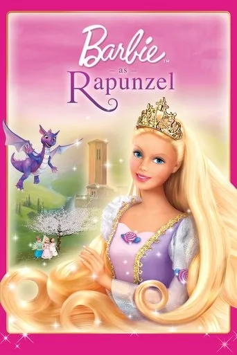 Barbie Rapunzel Masalında afişi