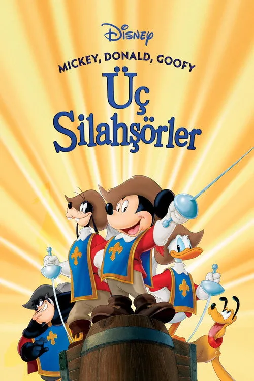 Mickey, Donald ve Goofy: Üç Silahşörler afişi