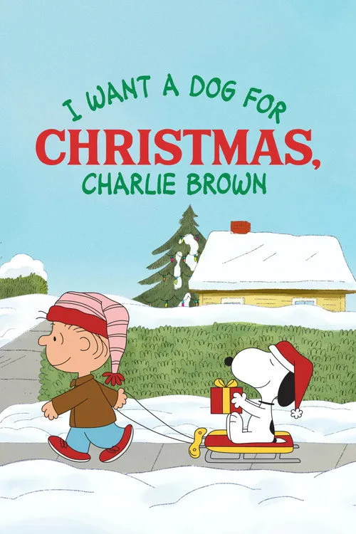 I Want a Dog for Christmas, Charlie Brown afişi