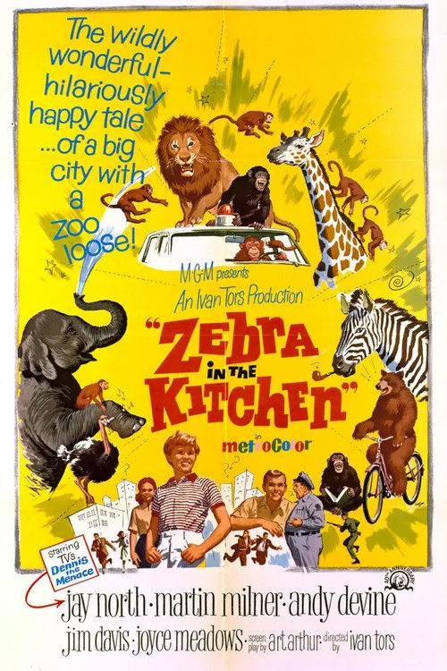 Zebra Mutfakta afişi