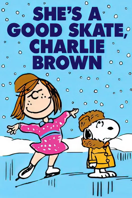 She's a Good Skate, Charlie Brown afişi